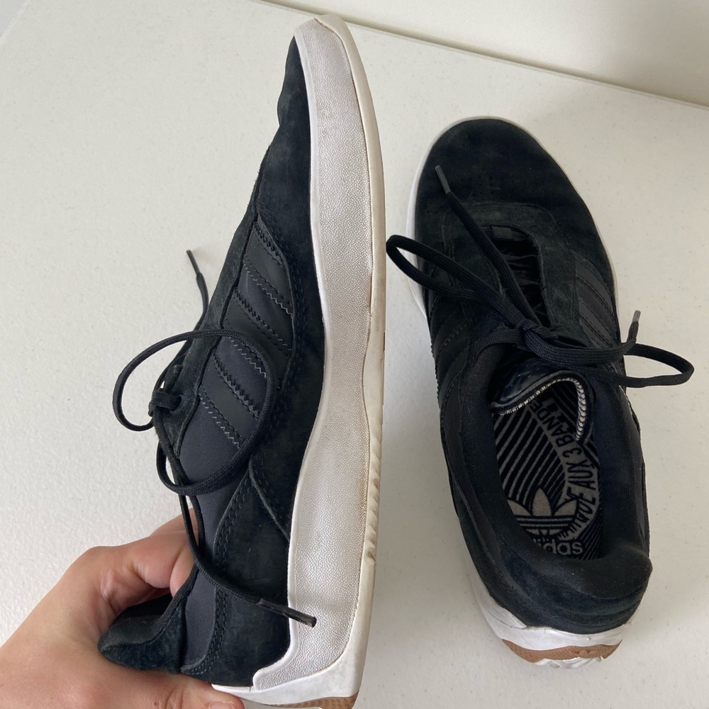 Adidas‎ Puig men’s skateboarding black sneakers — size 7.5 - Picture 4 of 8
